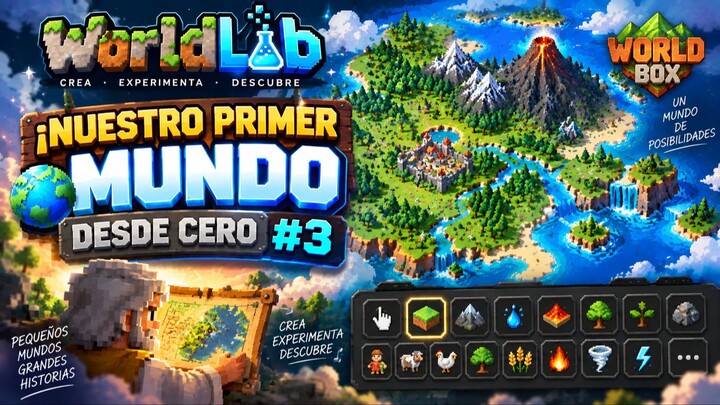 WorldBox desde Cero #3 | ¡Nuestro primer mundo desde cero! 🌎