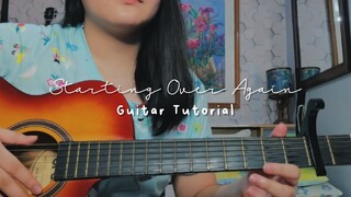 Starting Over Again - Natalie Cole | Guitar Tutorial