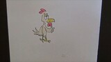 Draw cartoon Hero Rooster
