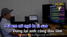 SONG NHIEN KARAOKE - Anh Thôi Nhân Nhượng Karaoke Tone Nam ( Beat Chậm Dễ Hát )