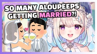 Enna is Both Happy for and Malding at Aloupeeps Getting Married [Nijisanji EN Vtuber Clip]