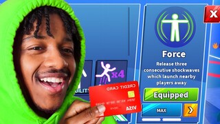 I Spent Robux On The NEW Roblox Blade Ball UPDATE.. FORCE ABILITY IS INSANE