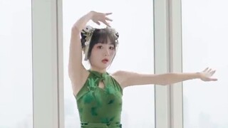 Cheongsam bunga persik, membangkitkan detak jantungmu💗