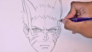 วิธีการวาดโหมด Naruto Baryon โบรูโตะ นารูโตะ Next Generations