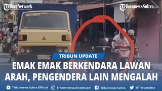 Viral Aksi Emak emak Pengendara Sepeda Listrik Roda 3 Lawan Arah, Kendaraan Sampai Mengalah