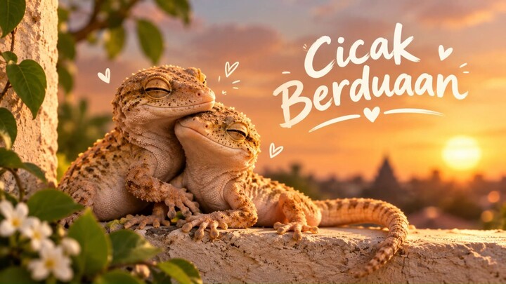 Video Cicak Berduaan