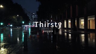 Thirsty الصوت المحيطي | صوت Thirsty يتردد في شوارع ليلة ممطرة~ | ارتدي سماعات الأذن | كلمات باللغتين
