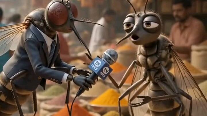 Funny Ant Interview 😂 | AI Animation #Funny