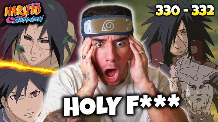 SASUKE & ITACHI REUNITED!! Naruto Shippuden Reaction: Ep. 330 - 332