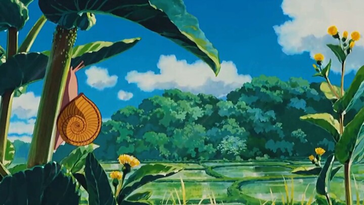 BEAUTIFUL SCENES IN GHIBLI MOVIES