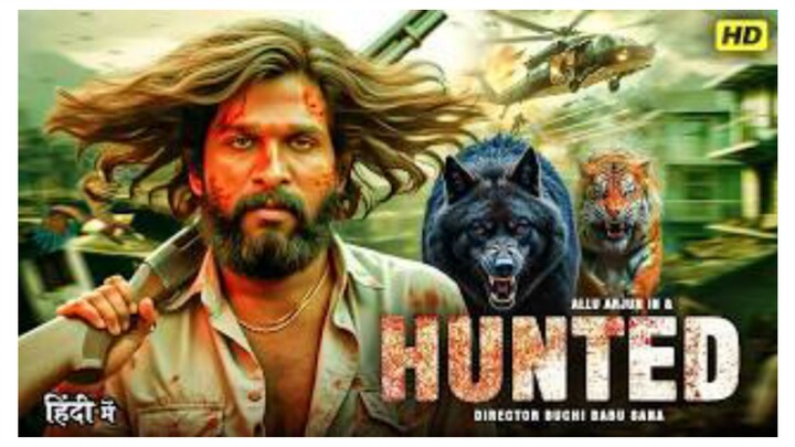 HUNTED (Hindi Dubbed) Full Movie 2026 Allu Arjun New South Indian Hindi Dubbed M