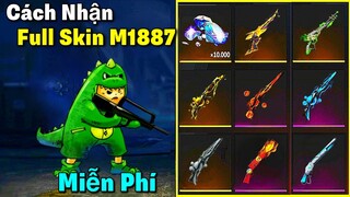 [Free Fire] Cách Nhận Full Skin M1887 Miễn Phí  Cực Đơn Giản | Thành Công Trong 1 Bước