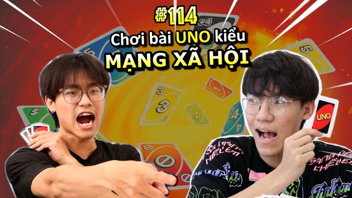 Chơi Bài UNO Kiểu Mạng Xã Hội | Vua Trò Chơi | Ping Lê