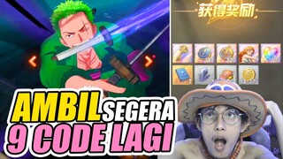 NEW GAME & 9 GIFT CODE ONE PIECE DREAM POINTER 3D LANGSUNG GACHA/SUMMON ANDROID/IOS