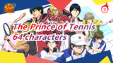 The Prince of Tennis|One man, one ball, and one line (compilation of 64 characters)_2