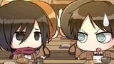 "Mikasa độc đoán và cô vợ Eren bé nhỏ"