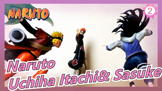 Naruto -Vẽ tranh phiên bản lặp lại thời gian Itachi& Sasuke_2