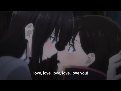 Incest Yuri moment in Majo no Tabitabi