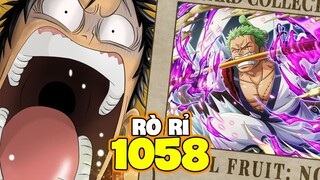 Spoiler One Piece Chap 1058 rò rỉ - SỐC! Tiền truy nã Zoro, Sanji, Jinbei THẤPPPPPPP!?