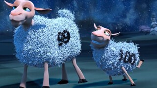 The girl insomnia counts the sheep, the sheep number 100 is the leader, and she shaves off two 0s di