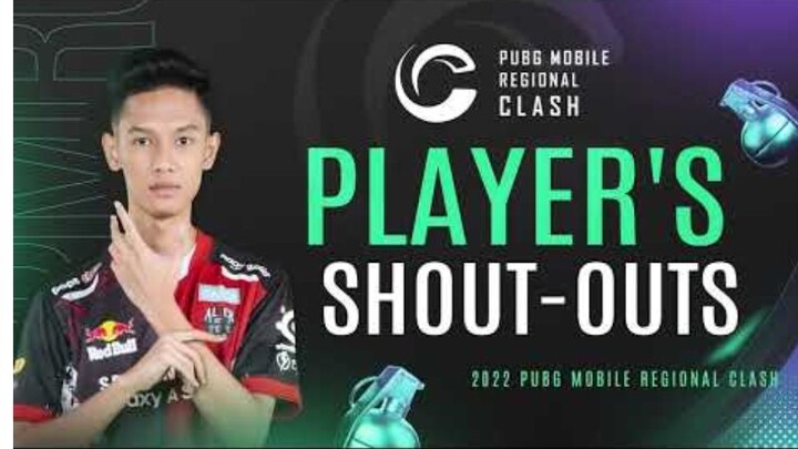 ALTEREGO LIMAX SHOUT OUT | 2022 PUBG MOBILE REGIONAL CLASH