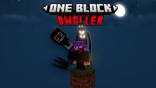 TODOS los Mods de TERROR en One Block...  Minecraft One Block Dwaller