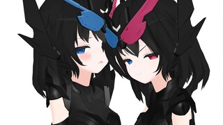 [MMD·3D]Dual Personalities of Feminine Kamen Knight 