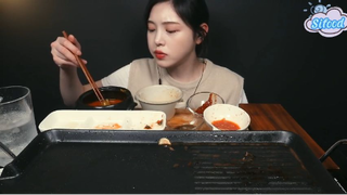 Thịt bò nướng và nấm nướng phần cuối #anngonmoingay