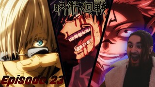 JUJUTSU KAISEN Episode 23 REACTION/REVIEW (Finally Fushiguro!!!!!!!!!)