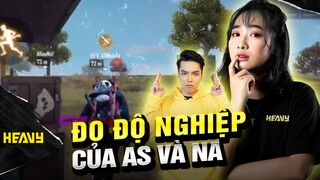 [Free Fire] Thử Thách Đo Độ " Nghiệp " Giữa AS Và Na Gây Mê | HEAVY NA GÂY MÊ