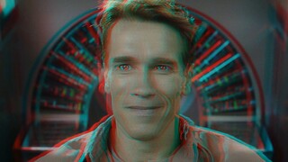 3D Anaglyph .Total Recall  4K 80% MORE  DEPTH  P1