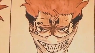 Bagaimana cara menggambar Ryoumen Sukuna menggunakan 12 gaya anime yang berbeda?