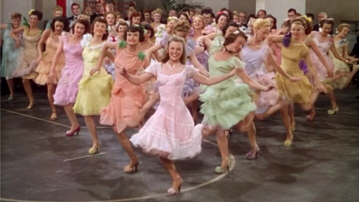Good News 1947: Group dance in a youth film
