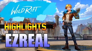 WILD RIFT CLOSED BETA - EZREAL HIGHLIGHTS