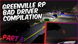 Compilation Of BAD Drivers IN OGVRP! || Roblox OGVRP Greenville
