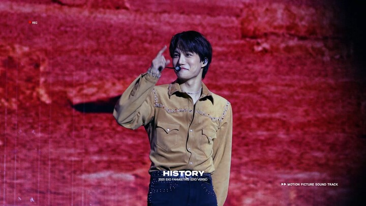 【Màn ra mắt trở lại】EXO « History » quay trực tiếp KAI 251214