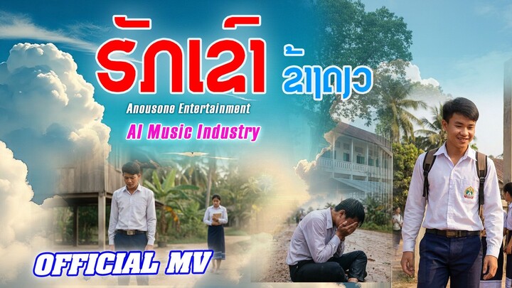 ຮັກເຂົ້າຂ້າງດຽວ  - ฮักเขาข้างเดียว | AI Music Industry 【OFFICIAL MV】 Anousone Entertainment