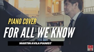 For All We Know | by Karen Carpenter | Martin Avila Piano Cover