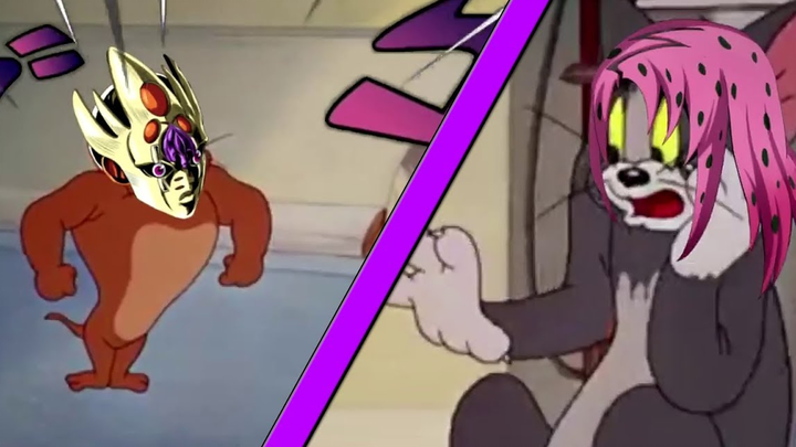 【用JOJO的方式打开猫和老鼠】黄金体验镇魂曲VS绯红之王