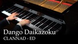 Dango Daikazoku - Clannad ED [Piano]