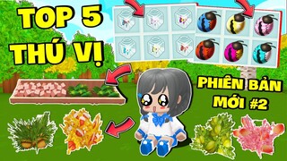 TOP 5 THÚ VỊ #2 | MẶP DORAM TRẢI NGHIỆM SINH VẬT MỚI CẬP NHẬT TRONG MINI WORLD