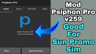 Psiphon Pro - Mod Psiphon Pro v259 Good For Sun Promo | Working 100%