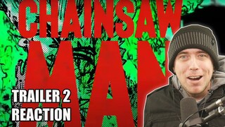 Chainsaw Man - Official Trailer 2 REACTION