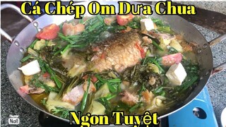 CÁ CHÉP OM DƯA - Chuẩn vị món ăn ngon | BẾP CỦA ANH #21