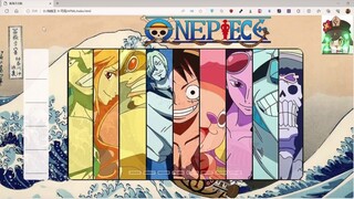 大二 期末大作业 海贼王专题网站 html+css+vue.js+node.js+ajax+mysql 页面制作较简单易操作