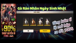 Sinh Nhật 4 Tuổi  "Gà Rán" Tăng Luôn Tỉ Lệ Ra Đồ Xịn Tại Shop Huyền Bí 100% [CBNN]