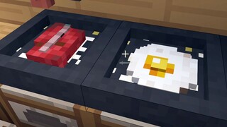 Are Minecraft fried eggs this cute now?