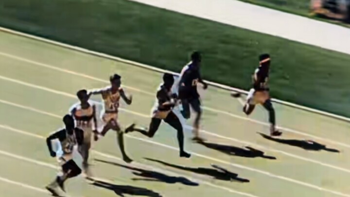 1932年真实影像，中国短跑名将刘长春孤身征战奥运会，比赛镜头被录下