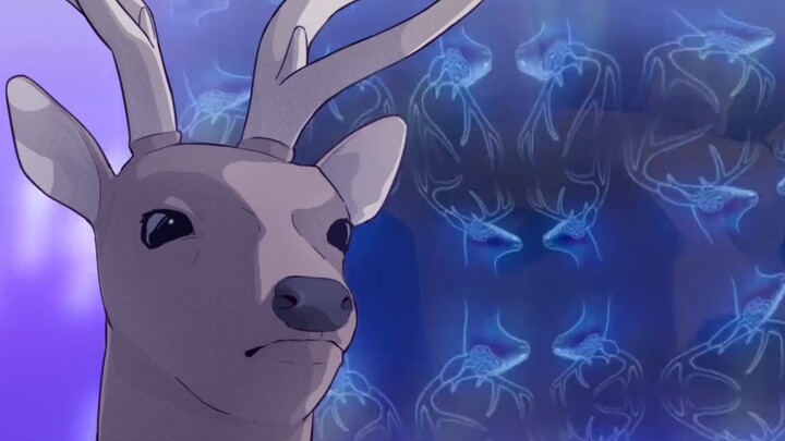 Lu Nai🦌 Zi Naizi กำลังมองดูด้วยสายตากระตือรือร้น