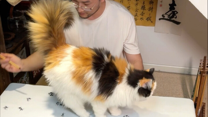 Guru Hua Menciptakan “Menyusuri Salju Mencari Bunga Plum”